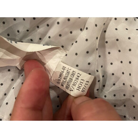 Gap Kids Old Navy Wool Peacoat Winter Coat Button Front S Small 6/7 - Picture 7 of 8